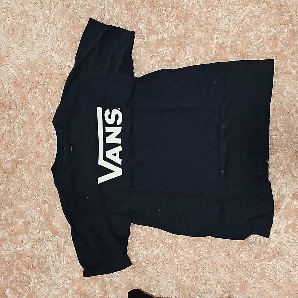 Blue mens vans tee
